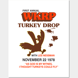 Vintage Wkrp Turkey Drop Posters and Art